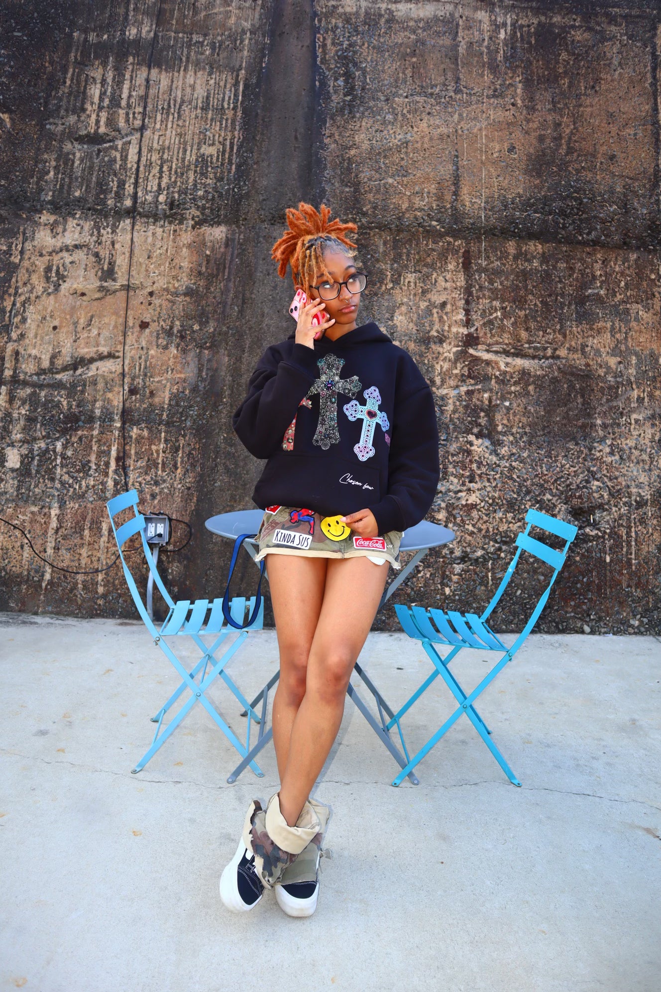 Chosen Few "CROSS HOODIE"