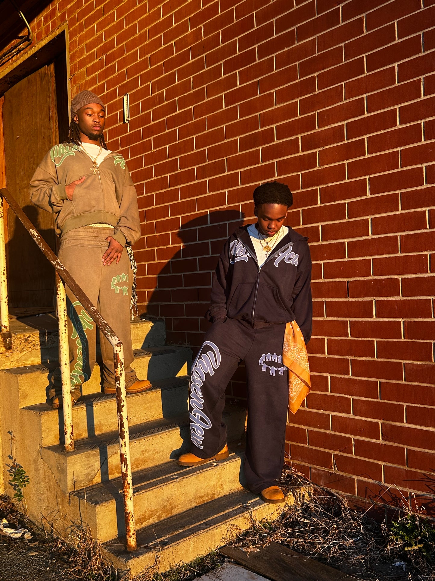 CF Blue Washed Zip Up Jacket